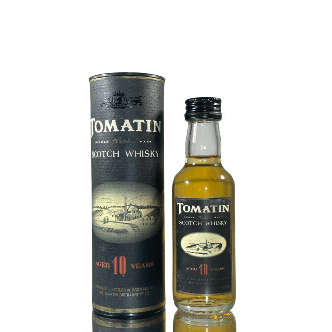 Tomatin 10 Year Old Miniature 1990s Tomatin 10 Year Old Miniature 1990s