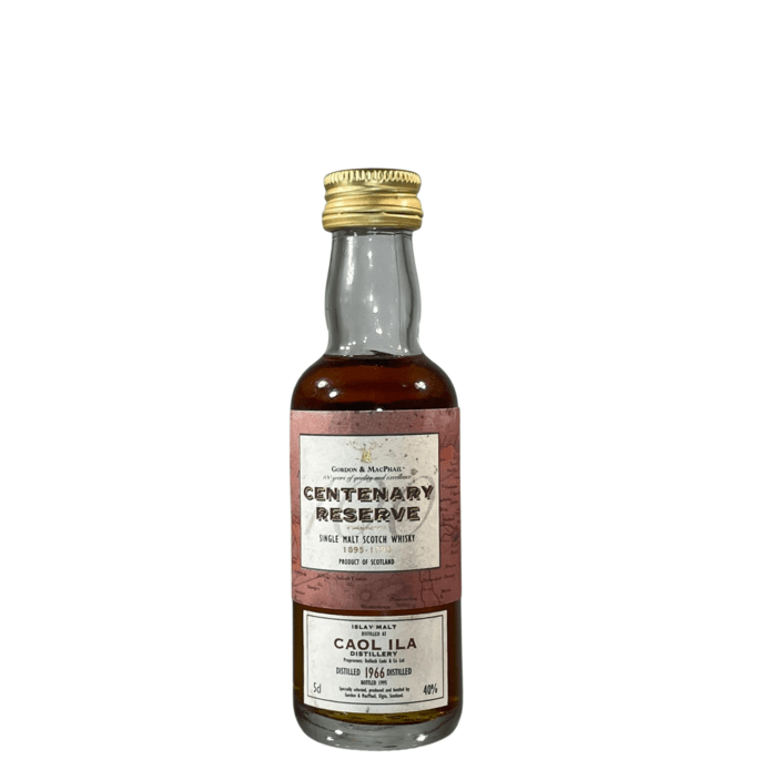 Caol Ila 1966 - Gordon and MacPhail Centenary Reserve Miniature Caol Ila 1966 - Gordon and MacPhail Centenary Reserve Miniature