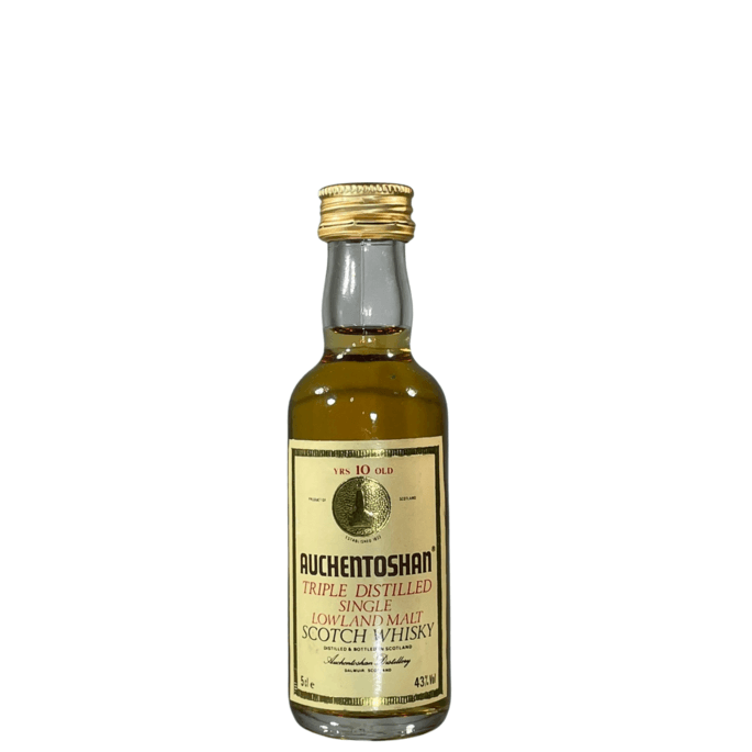 Auchentoshan 10 Year Old Miniature 1980s Auchentoshan 10 Year Old Miniature 1980s