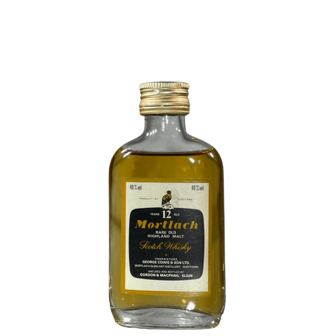 Mortlach 12 Year Old Miniature 1980s Mortlach 12 Year Old Miniature 1980s