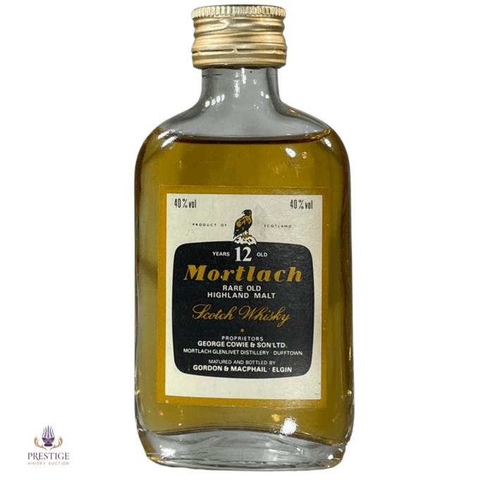 Mortlach 12 Year Old Miniature 1980s Mortlach 12 Year Old Miniature 1980s