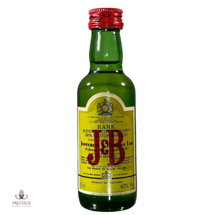 J&B Scotch Whisky Miniature 1970s J&B Scotch Whisky Miniature 1970s