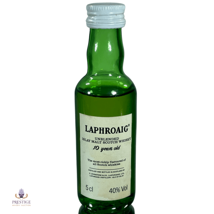 Laphroaig 10 Year Old Miniature 1990s Laphroaig 10 Year Old Miniature 1990s