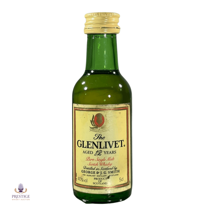 Glenlivet 12 Year Old Miniature Glenlivet 12 Year Old Miniature