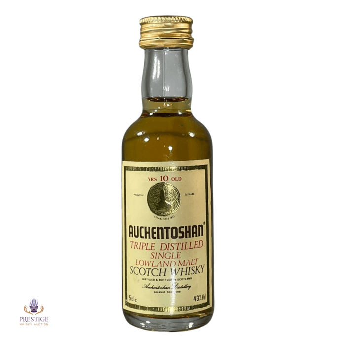 Auchentoshan 10 Year Old Miniature 1980s Auchentoshan 10 Year Old Miniature 1980s