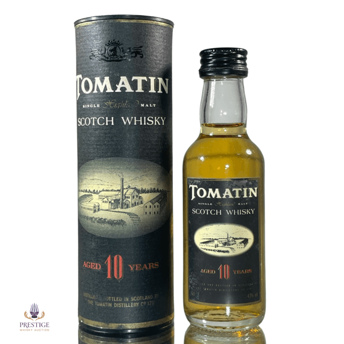 Tomatin 10 Year Old Miniature 1990s Tomatin 10 Year Old Miniature 1990s