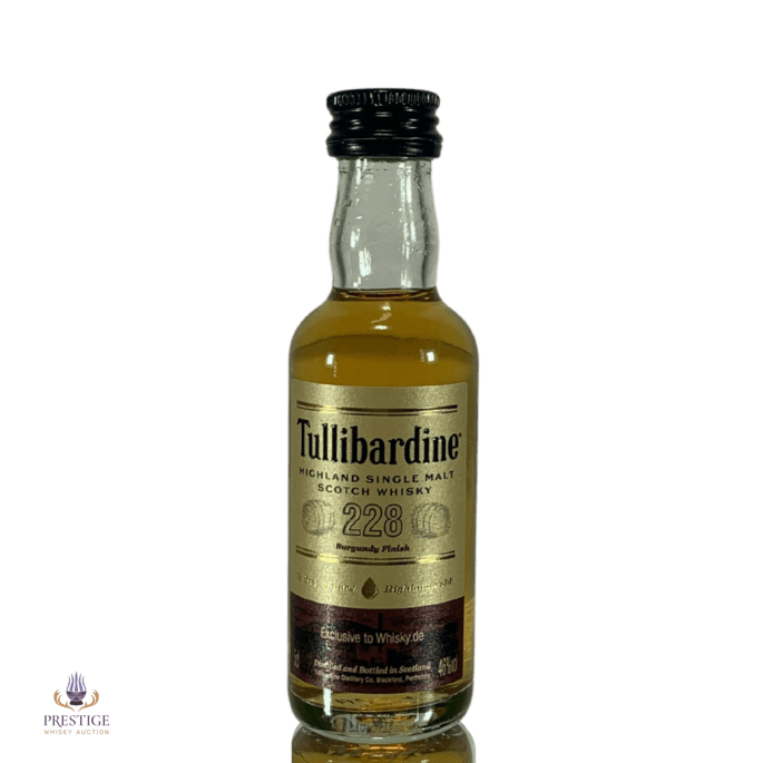 Tullibardine Burgundy Miniature - Whisky DE Exclusive Tullibardine Burgundy Miniature - Whisky DE Exclusive
