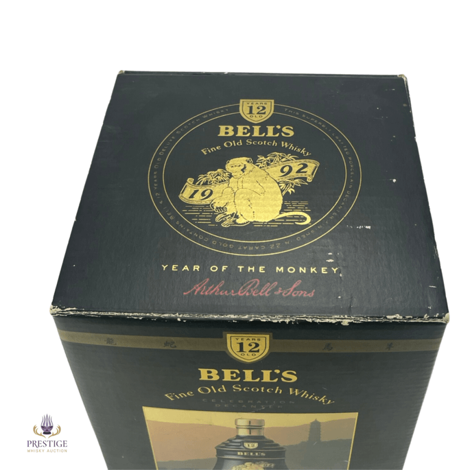 人気新品入荷 Year 12 Bell's on Bid Old at Monkey the of Year 1992 - ウイスキー