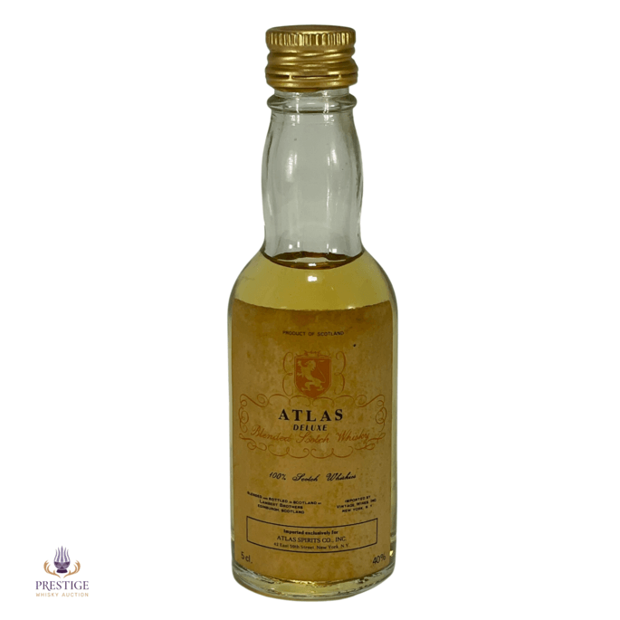 Atlas Deluxe Scotch - Vintage Wines New York Import 5cl Atlas Deluxe Scotch - Vintage Wines New York Import 5cl