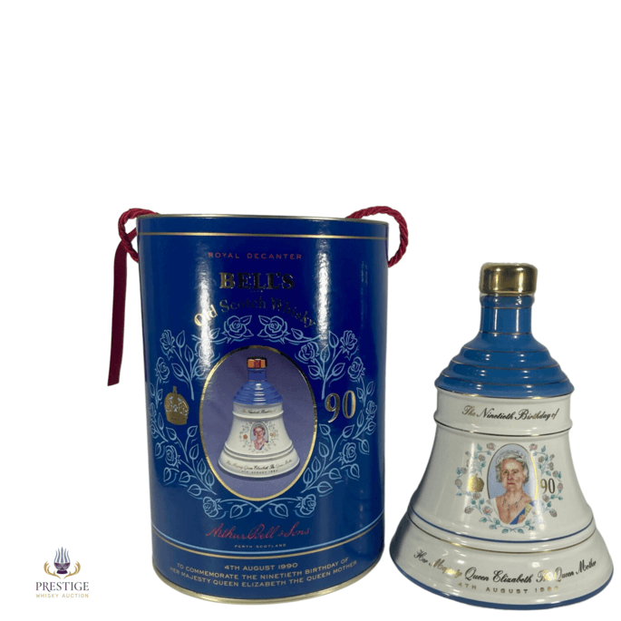 Bell's Decanter - Queen Mother's 90th Birthday