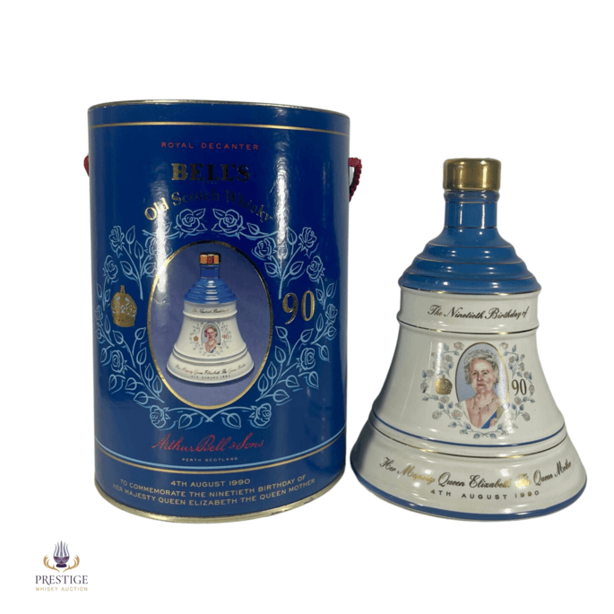 Bell's Decanter - Queen Mother's 90th Birthday