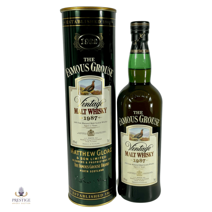 Famous Grouse 12 Year Old 1987 Vintage