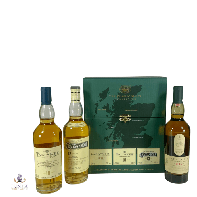 Classic Malts Miniature Selection: Lagavulin 16, Talisker 10 & Cragganmore 12