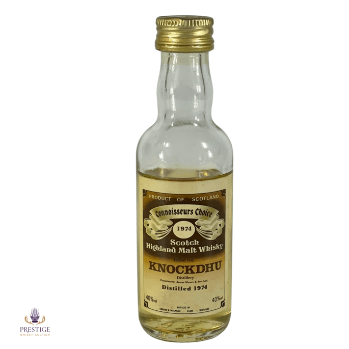 Knockdhu 1974 Connoisseurs Choice Miniature