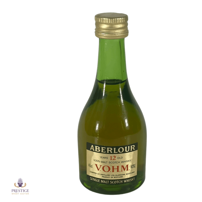 Aberlour 12 Year Old VOHM - 1970s 4.5cl