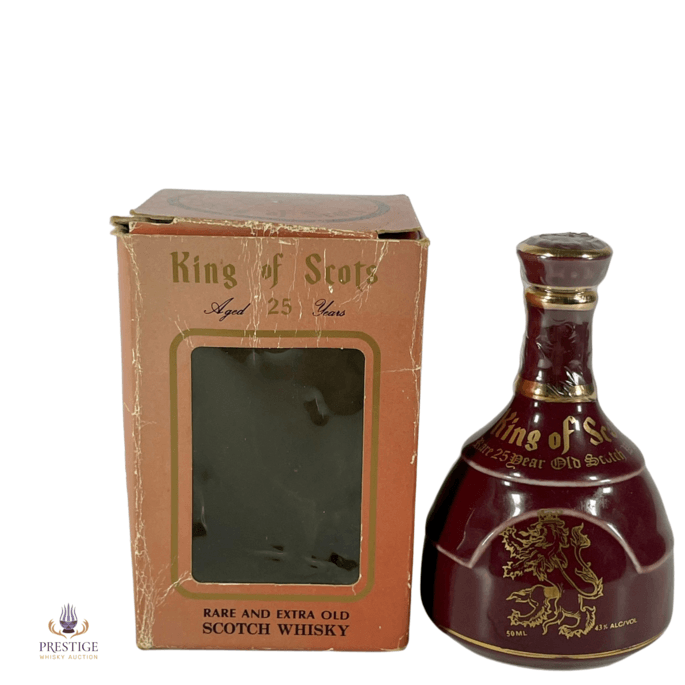 King of Scots 25 Year Old Miniature Decanter