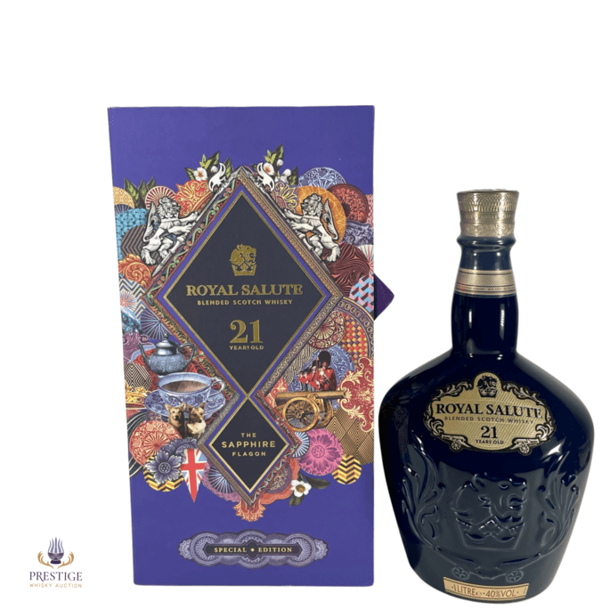 Royal Salute 21 Year Old - Sapphire Flagon Special Edition