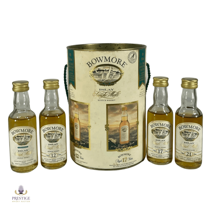 Bowmore Miniature Set: Legend, 12, 17 & 21 Year Old