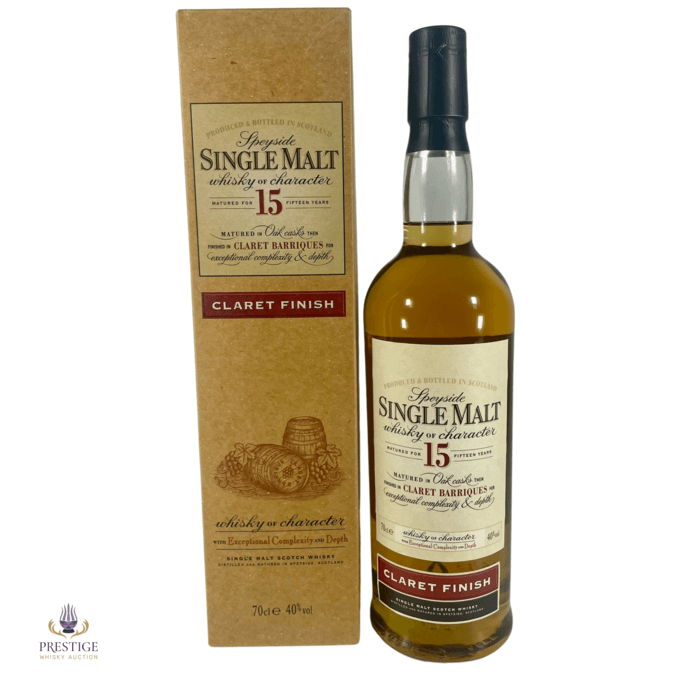 Speyside 15 Year Old Single Malt - Claret Finish