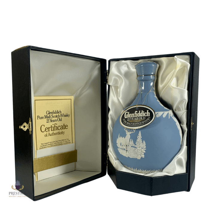 Bid on Glenfiddich 21 Year Old Wedgewood Decanter at Auction Bid on Glenfiddich 21 Year Old Wedgewood Decanter at Auction