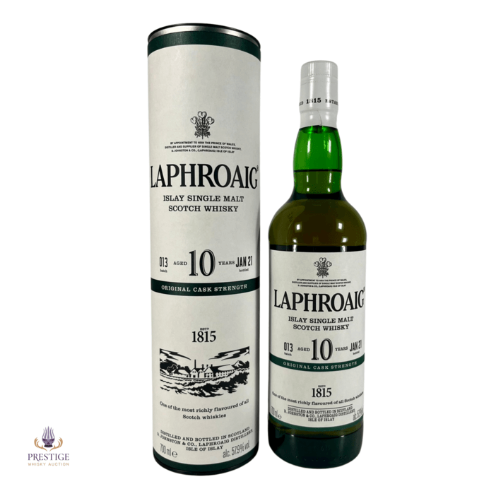 Laphroaig 10 Year Old - Cask Strength Batch #013