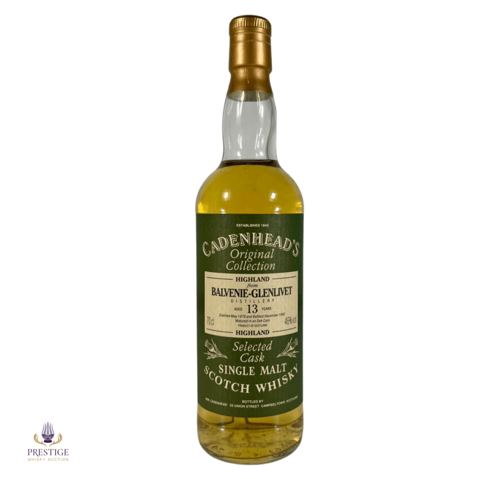 Balvenie-Glenlivet 1979 13 Year Old - Cadenhead's Original Collection
