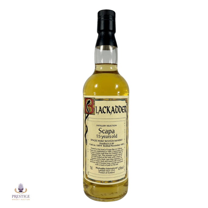 Scapa 1980 15 Year Old Single Cask #12079 - Blackadder