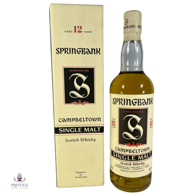 Springbank 12 Year Old - Red Thistle 1990s