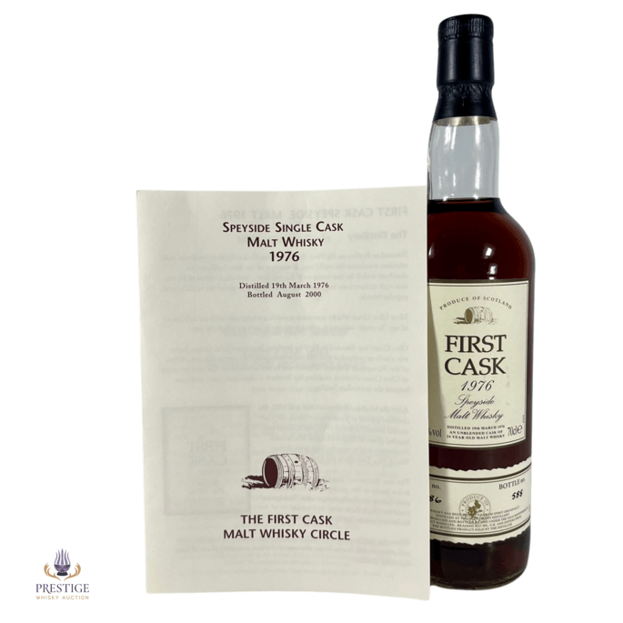Glen Grant 1976 24 Year Old - First Cask 