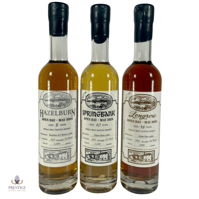 Campbeltown Malts Festival 2024: Springbank 10 Year Old, Longrow 16 Year Old & Hazelburn 8 Year Old