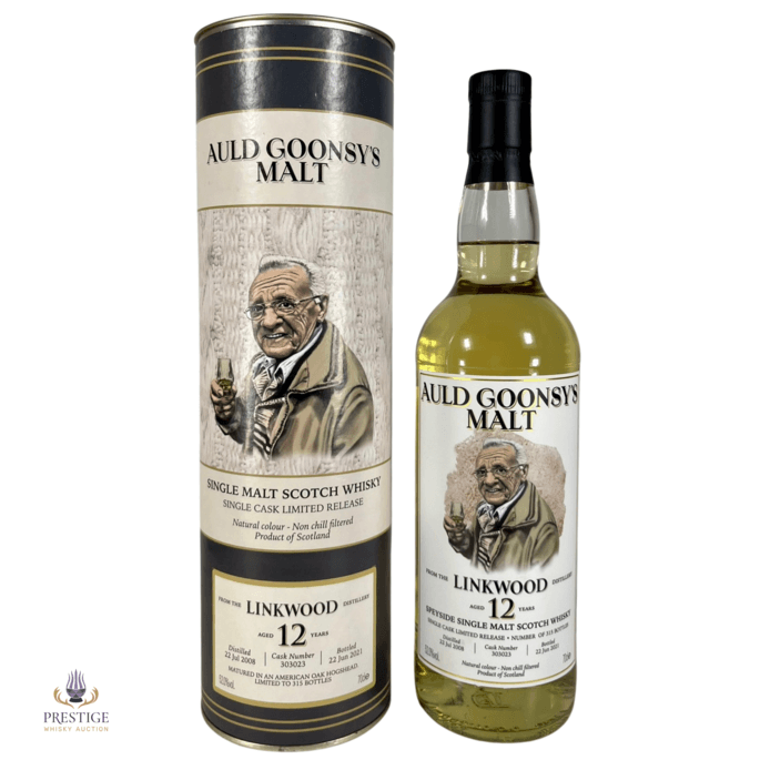 Linkwood 2008 12 Year Old - Auld Goonsy's Malt Cask #303023