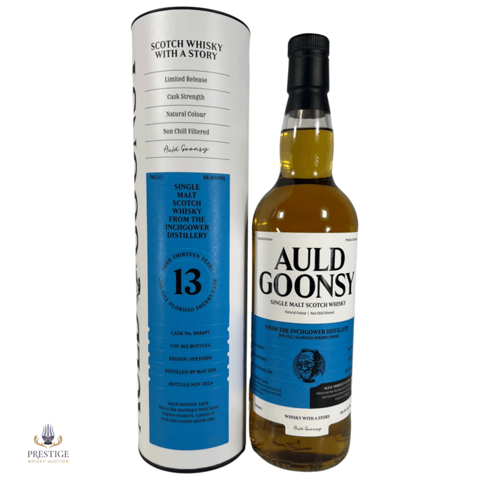 Inchgower 2011 13 Year Old Single Cask #805697 - Auld Goonsy's Malt