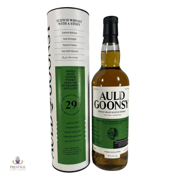 Invergordon 1995 29 Year Old Single Cask #92251 - Auld Goonsy's Malt