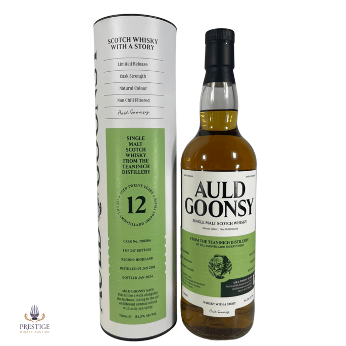 Teaninich 2011 12 Year Old Single Cask #700384 - Auld Goonsy's Malt