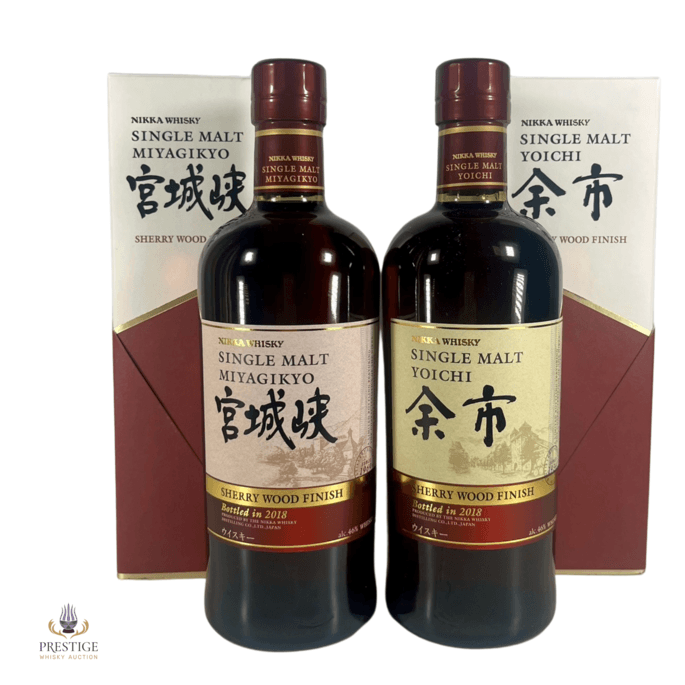 Nikka Yoichi & Miyagikyo Sherry Wood Finish 2018 