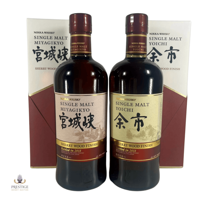 Nikka Yoichi & Miyagikyo Sherry Wood Finish 2018 