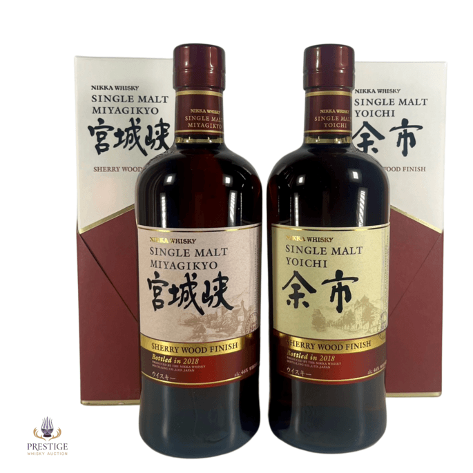Nikka Yoichi & Miyagikyo Sherry Wood Finish 2018 