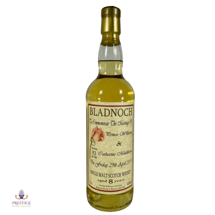 Bladnoch 8 Year Old - Marriage of Prince William & Kate Middleton