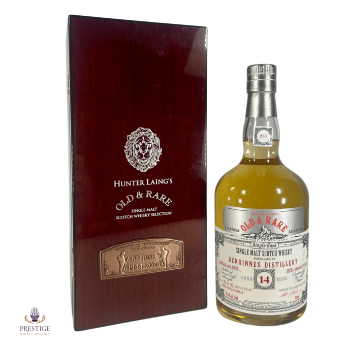 Benrinnes 2009 14 Year Old - Old & Rare Platinum Selection - 80th Anniversary of D Day Landings