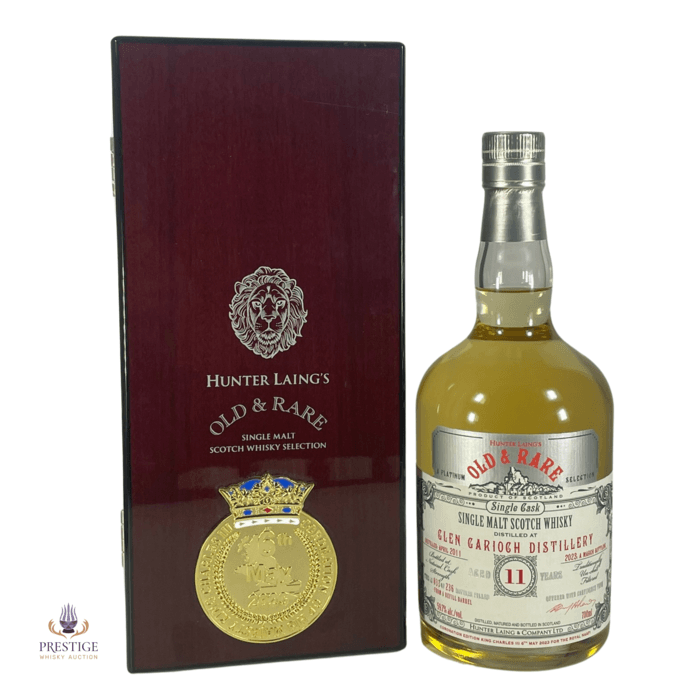 Glen Garioch 2011 11 Year Old - Old & Rare Platinum Selection - Coronation of King Charles