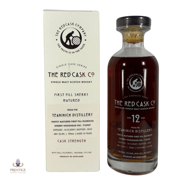 Teaninich 2009 12 Year Old Single Cask #716907 - Red Cask Co