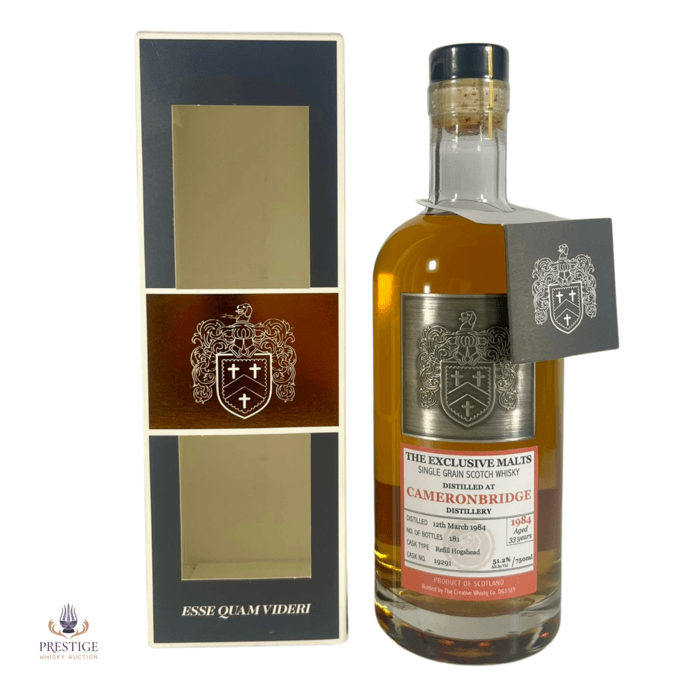 Cameronbridge 1984 33 Year Old Single Cask #19291 - Creative Whisky Co