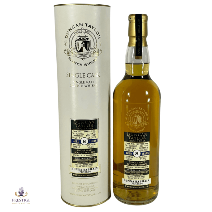Bunnahabhain 2014 8 Year Old - Duncan Taylor Single Cask