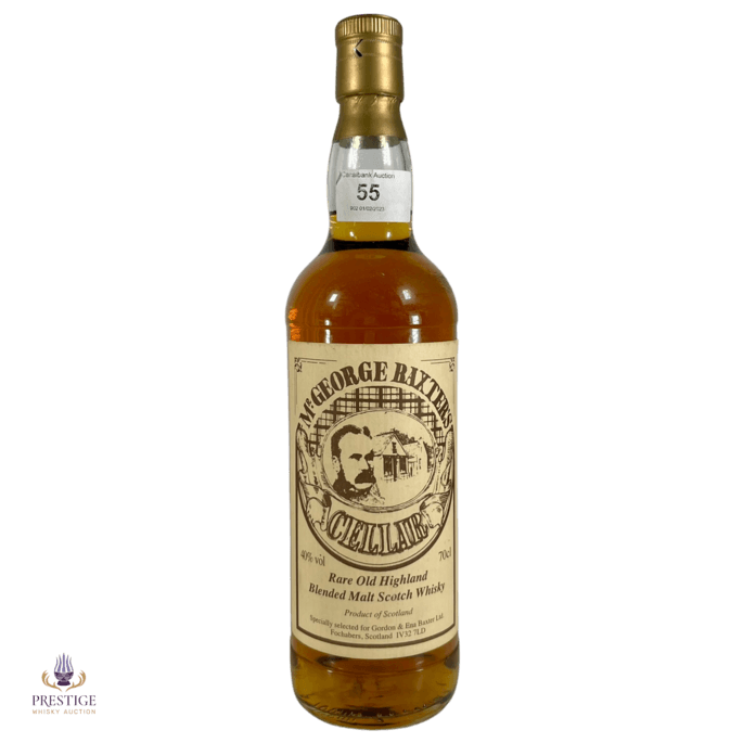 Mr George Baxter's Cellar Scotch Whisky - 1980s