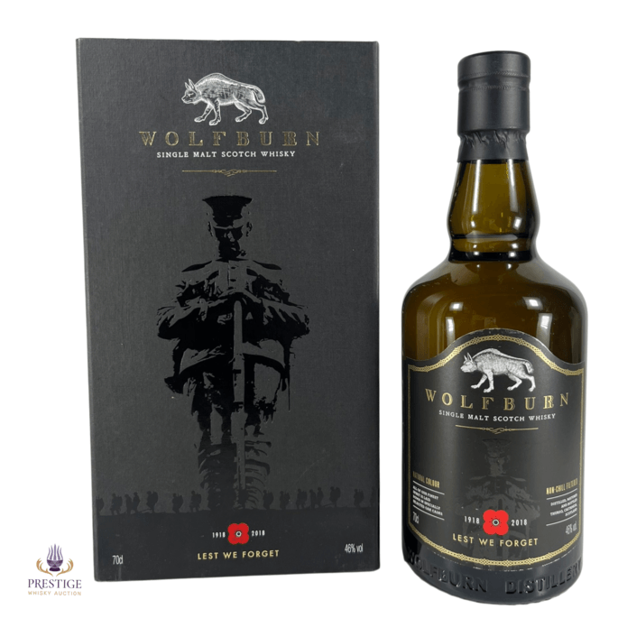Wolfburn Lest We Forget - Poppy Scotland