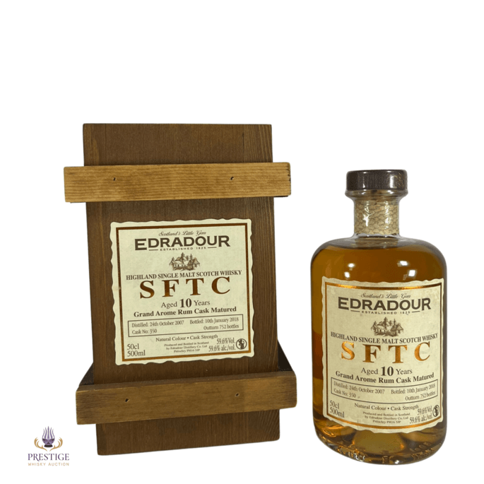 Edradour 2007 10 Year Old Single Cask #350 - Straight From The Cask