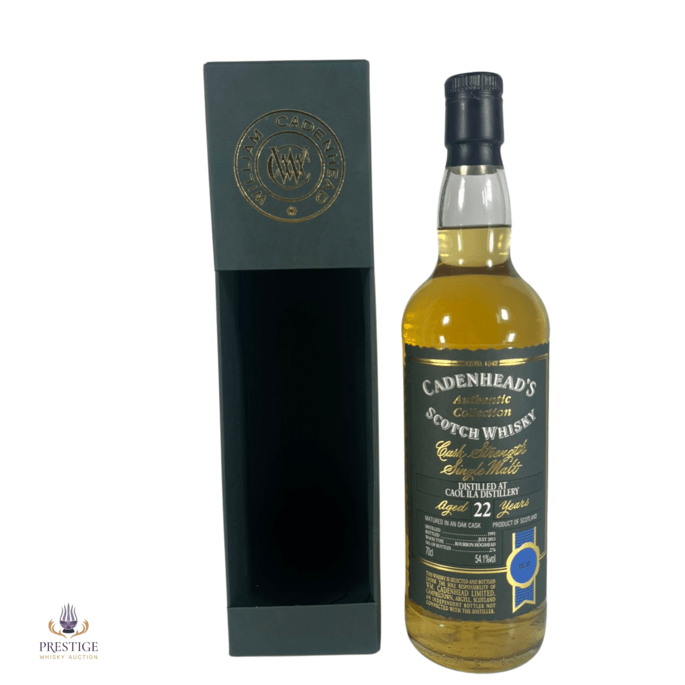 Caol Ila 1991 22 Year Old - Wm Cadenhead Authentic Collection