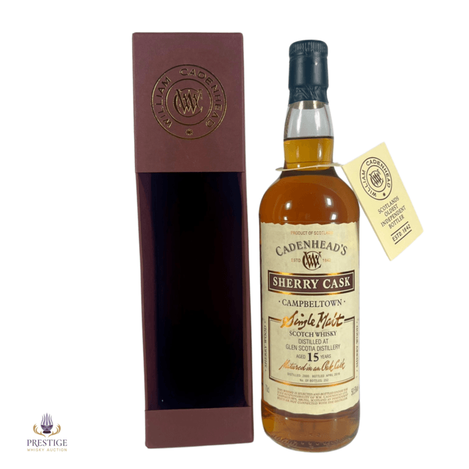 Glen Scotia 2000 15 Year Old - Wm Cadenhead Sherry Cask
