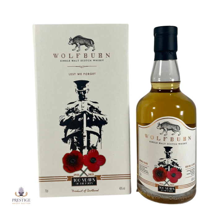 Wolfburn Lest We Forget - 100 Years of the Poppy