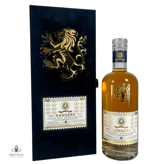 Bunnahabhain 1991 30 Year Old Single Cask - Rangers FC 150 Years * Signed by James Tavernier *